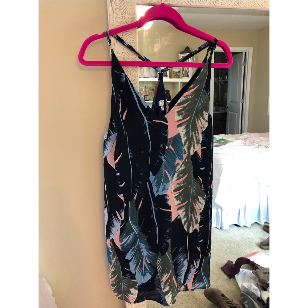 MOVING SALE Tobi tropical print mini dress